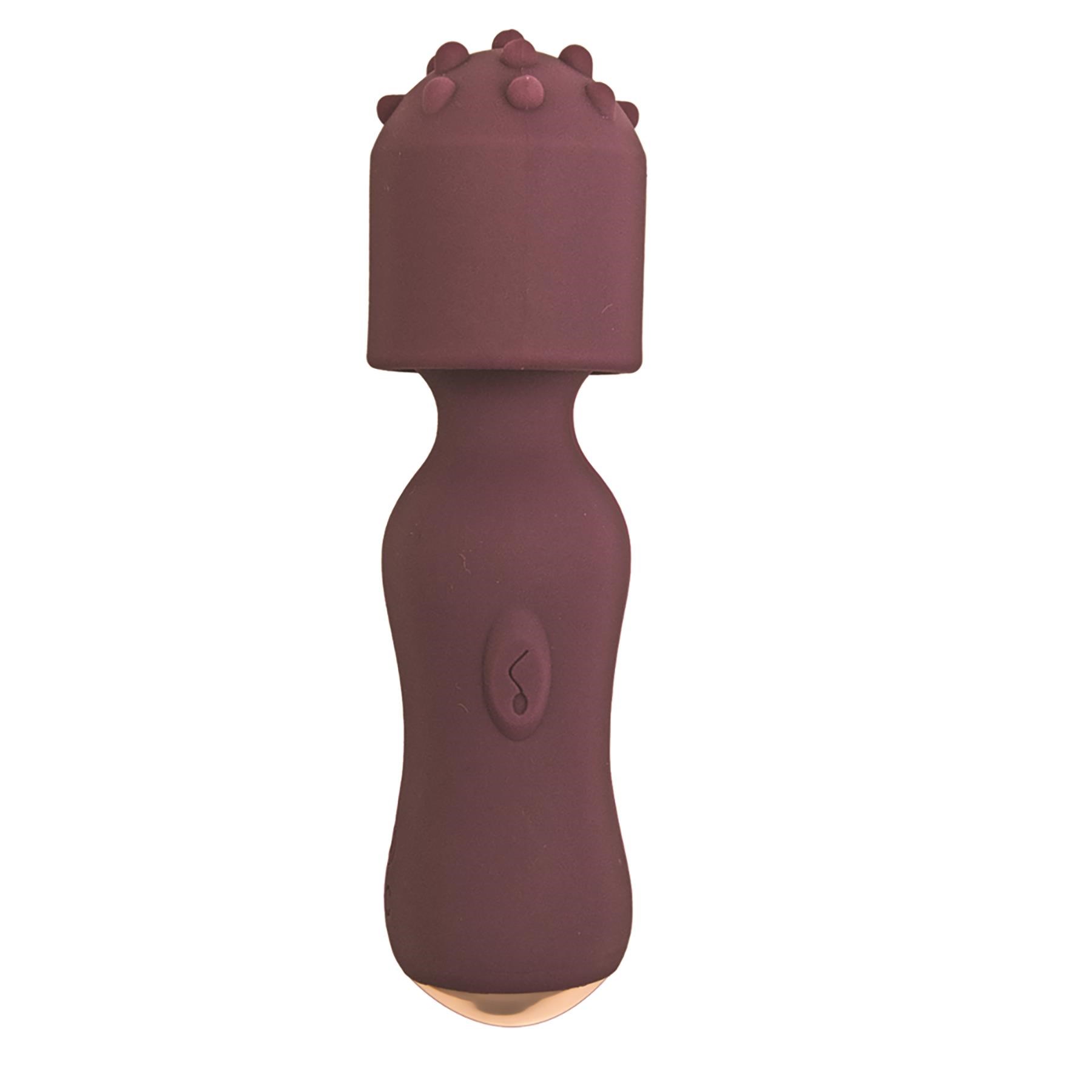 Lover's Kits Temptation Vibrator Kit - Wand Massager With Nubby Attachment