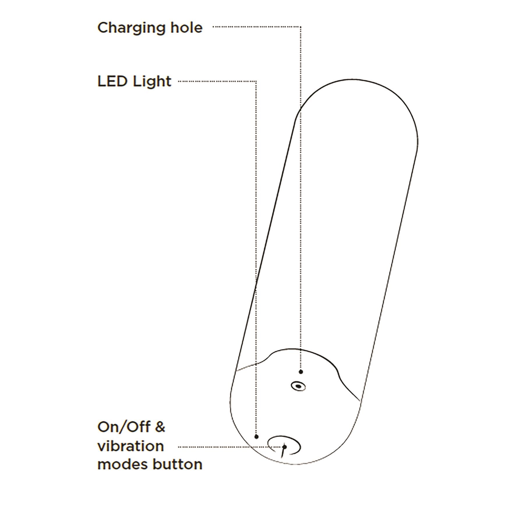 Romp Riot Bullet Vibrator - Instructions