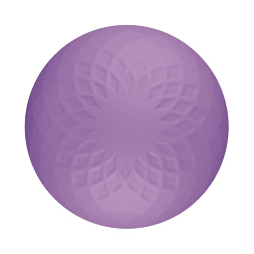 Wild Secrets Glow Deluxe Wand Massager - Product Shot - Close Up of Top - Purple