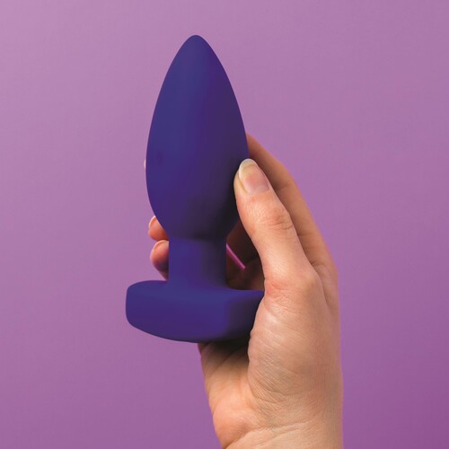 Wild Secrets Treat Vibrating Butt Plug - Hand Shot #1
