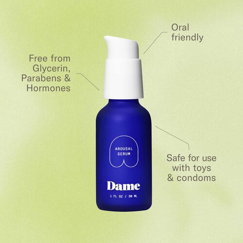 Dame Arousal Serum - Peppermint bottle