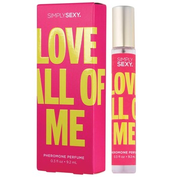 SIMPLY SEXY PHEROMONE BODY MIST - LOVE ALL OF ME - .3 fl oz | 9.2 mL