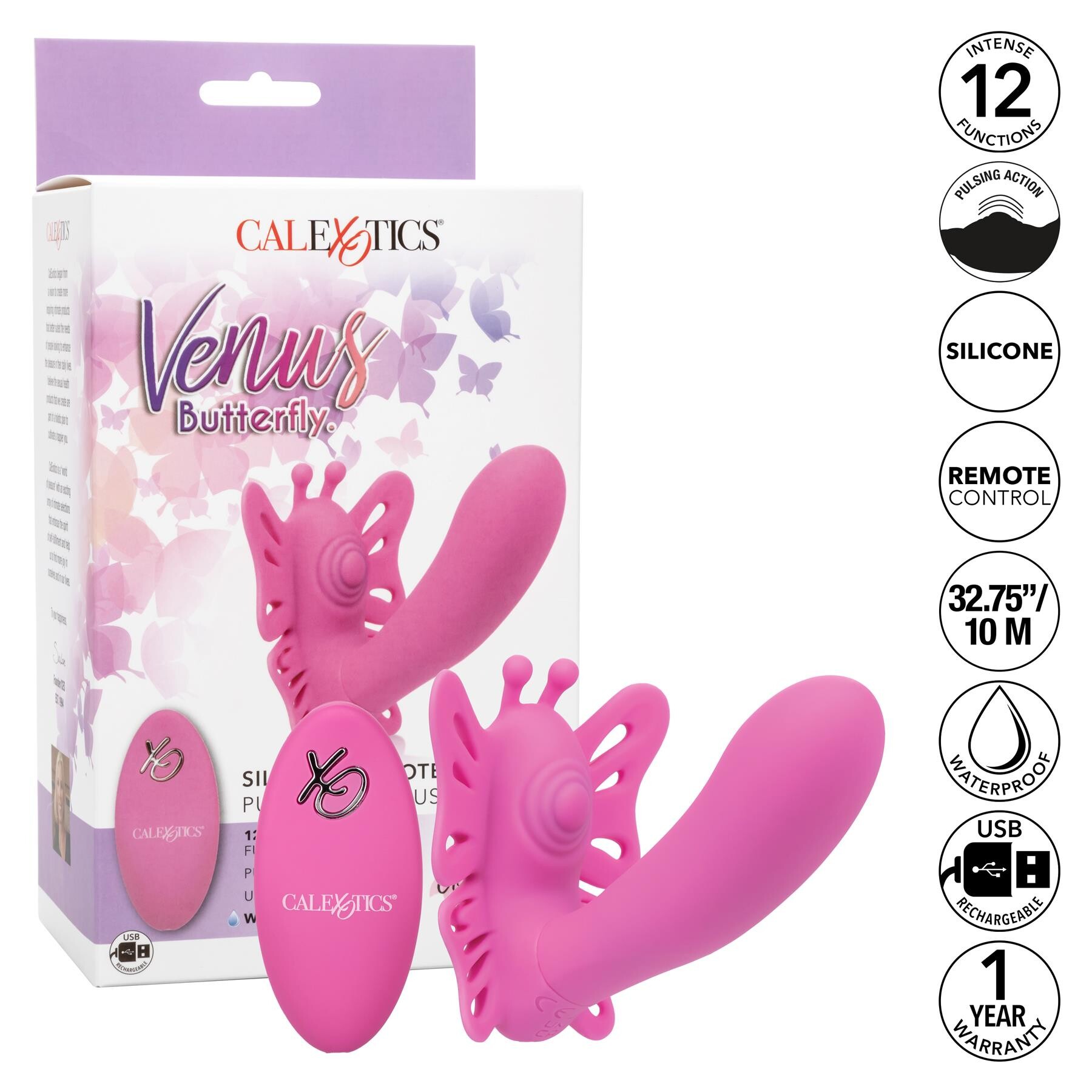 Venus Butterfly Pulsating Venus G - Features