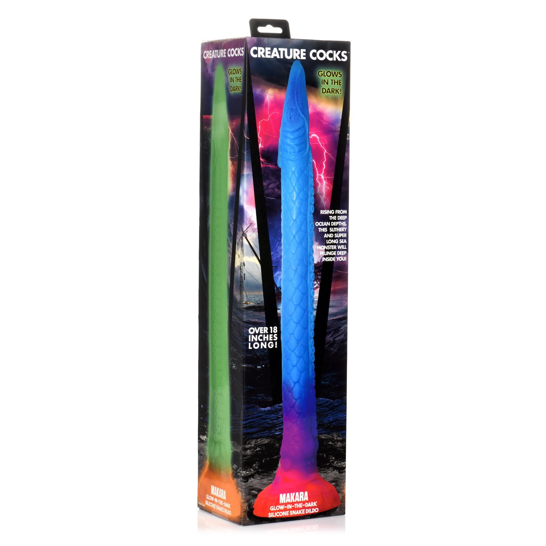 CreatureCocks Makara Snake Dildo - Packaging Shot