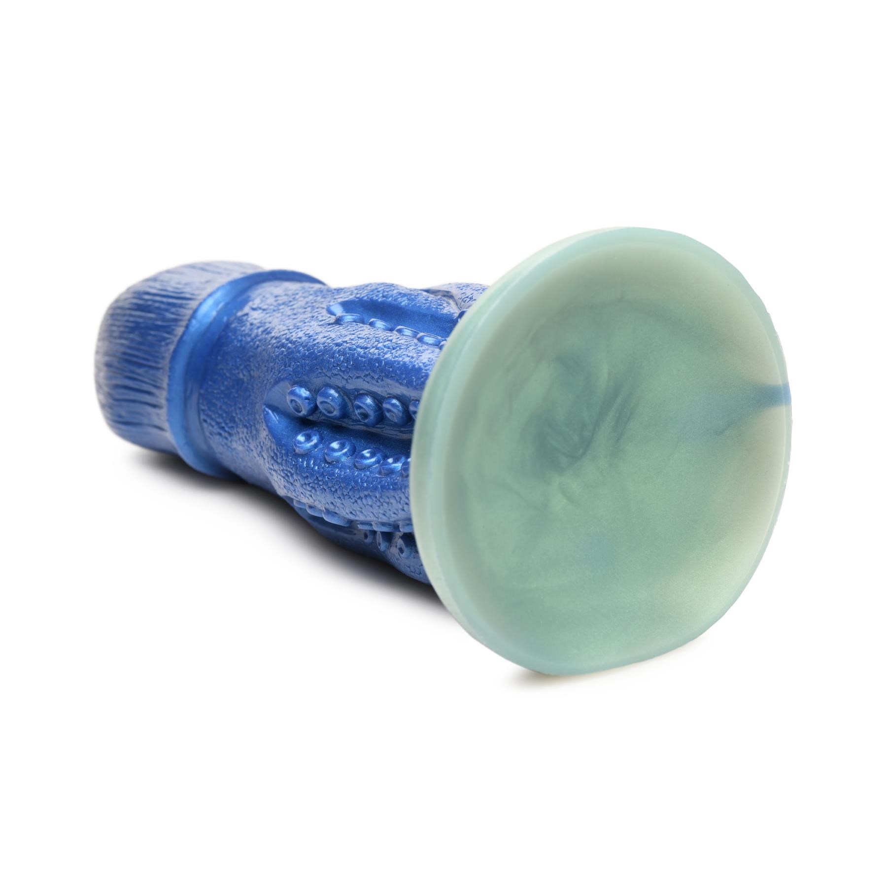 CreatureCocks Cocktopus Silicone Dildo - Product Shot #7 - Showing Suction Cup