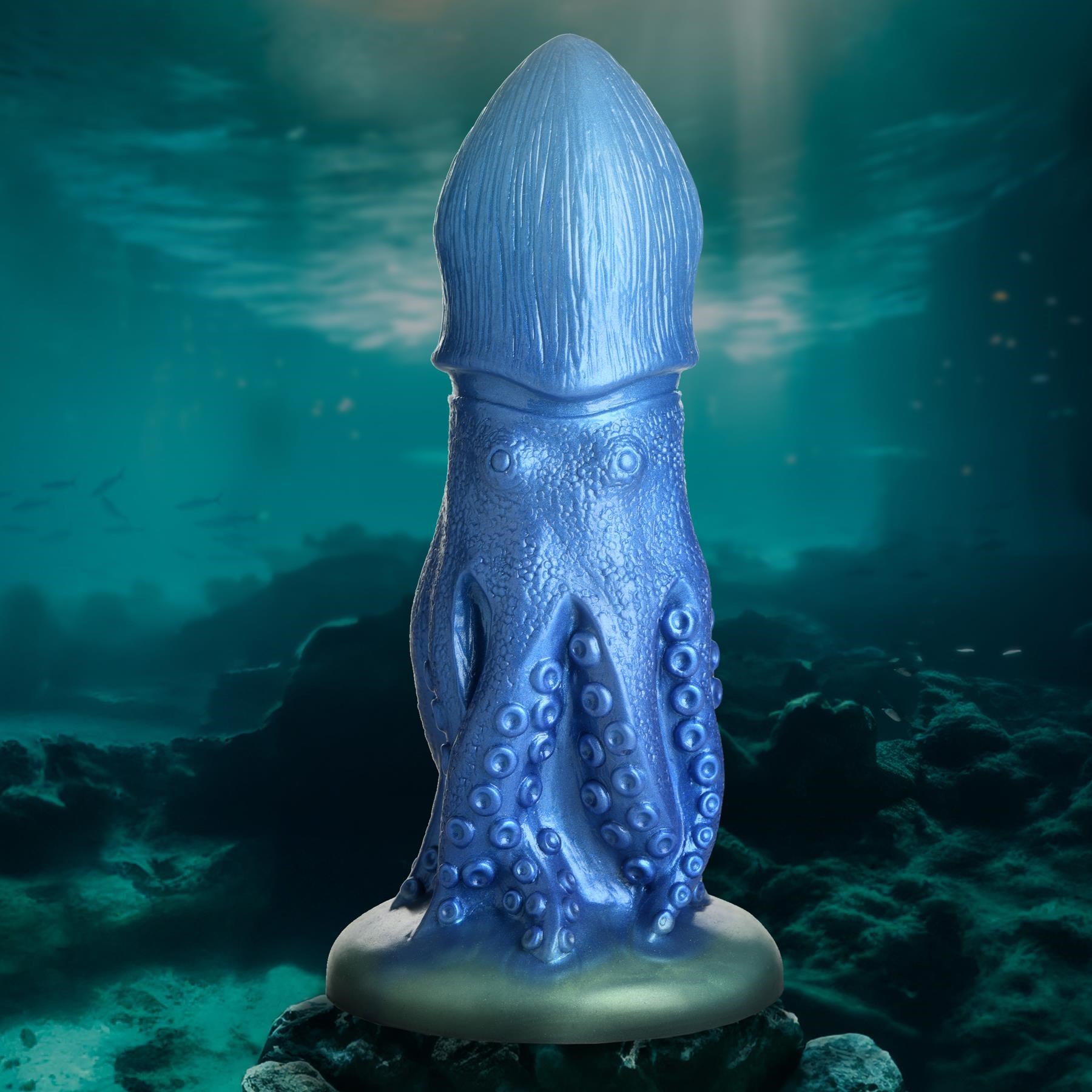 CreatureCocks Cocktopus Silicone Dildo - Lifestyle Image