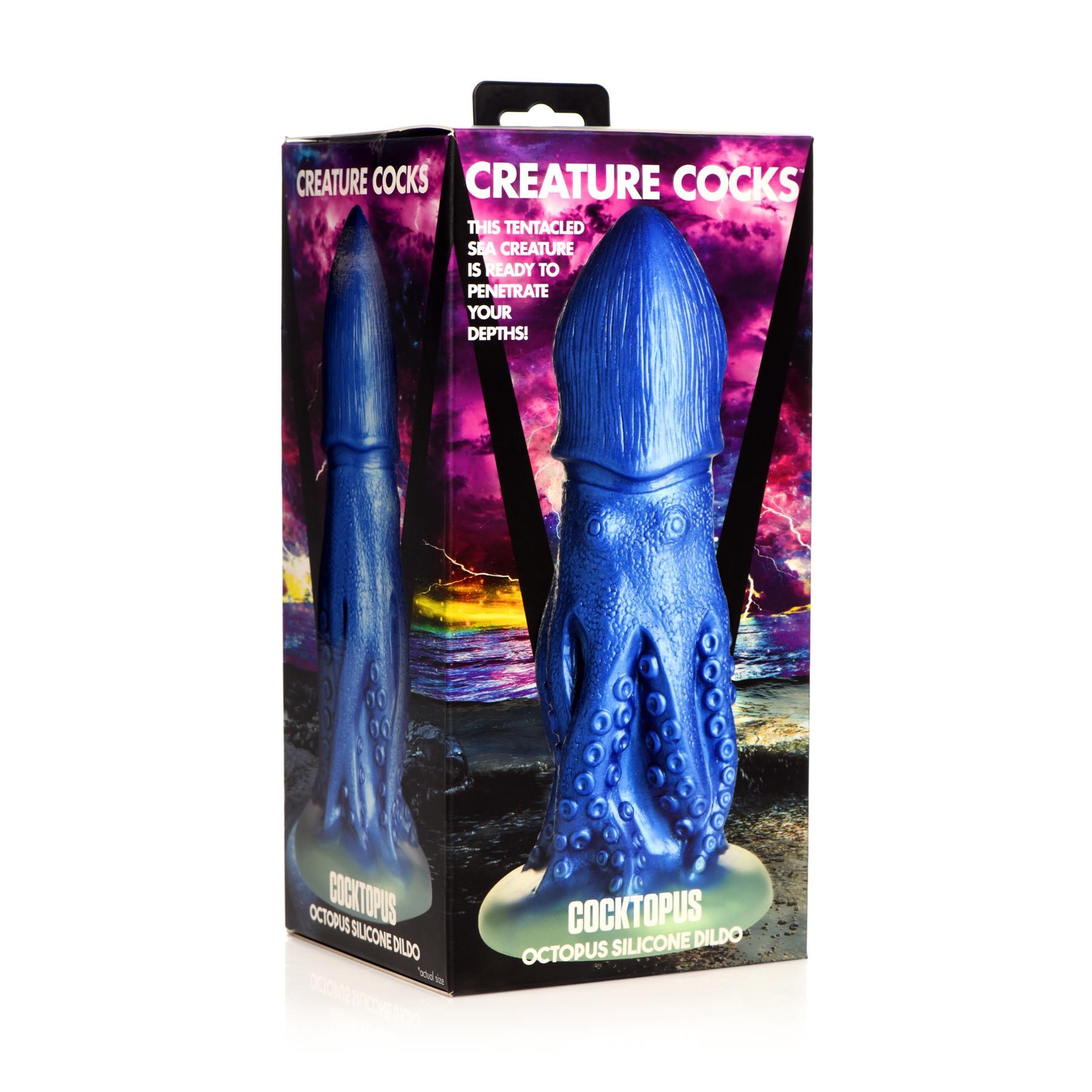 CreatureCocks Cocktopus Silicone Dildo - Packaging