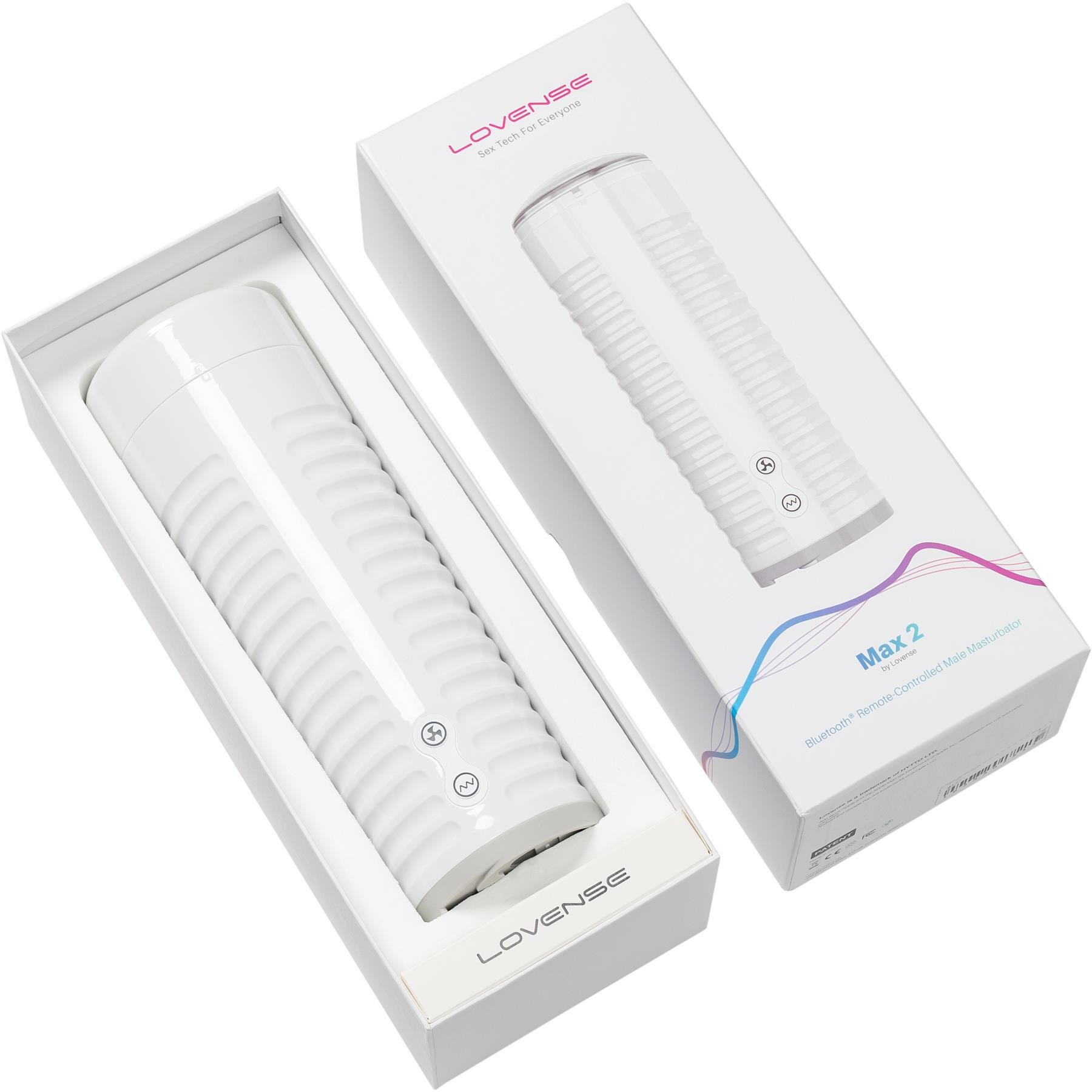 Lovense Max 2 Bluetooth Male Masturbator - Open Box Shot