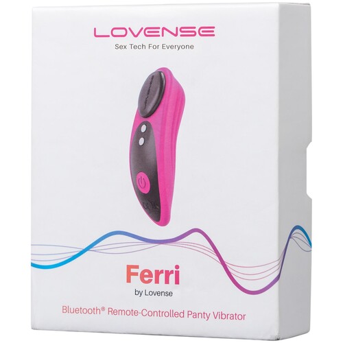 Lovense Ferri Bluetooth Panty Vibrator - Packaging