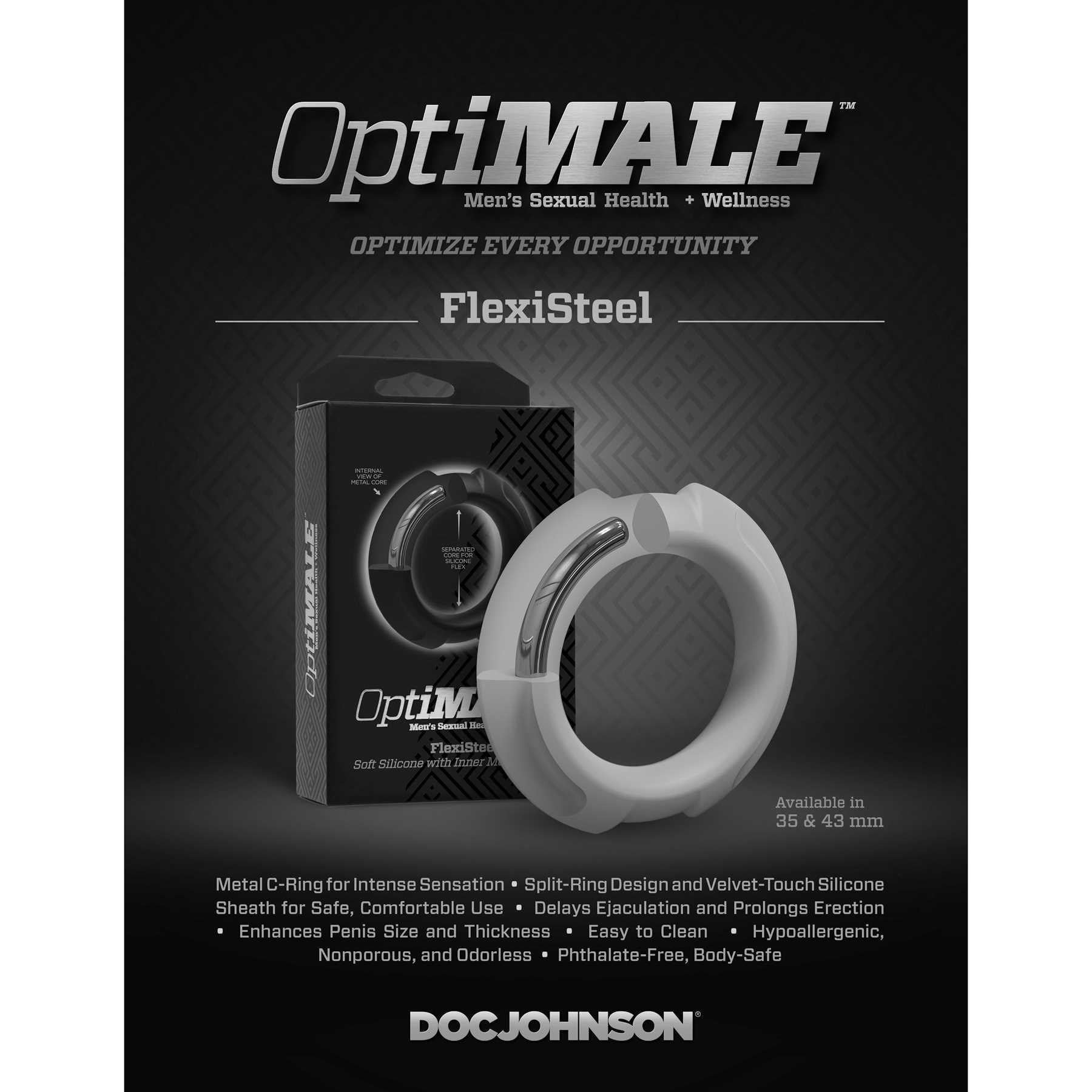 OptiMALE FlexiSteel C-Ring info sheet