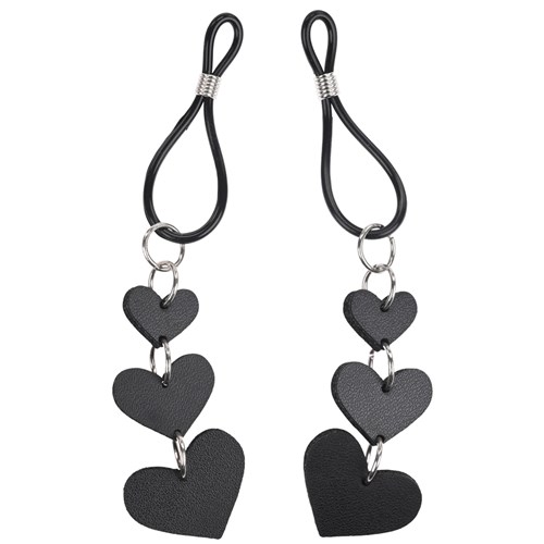 Sex & Mischief Heart Nipple Ties - Product Shot