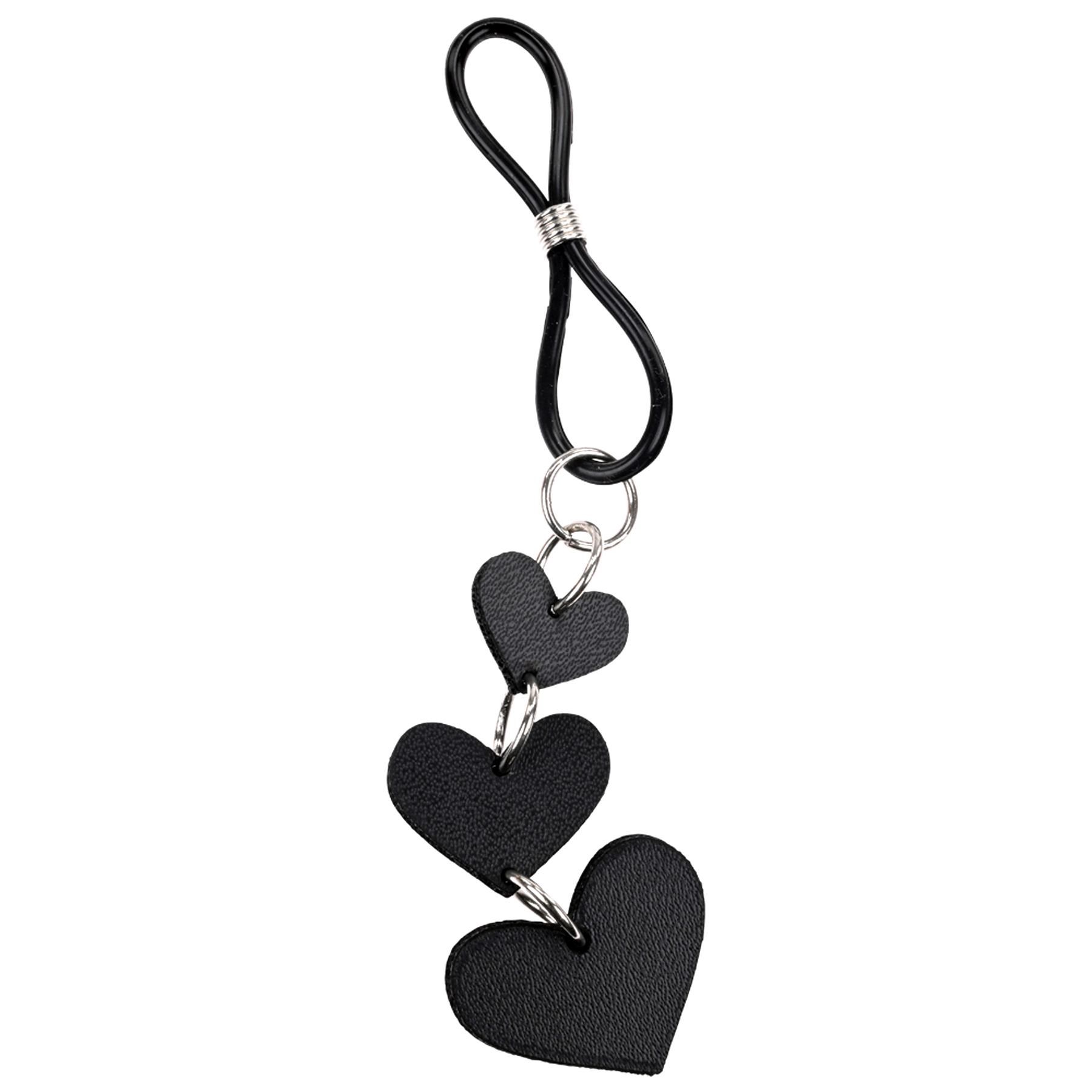 Sex & Mischief Heart Nipple Ties - Product Shot