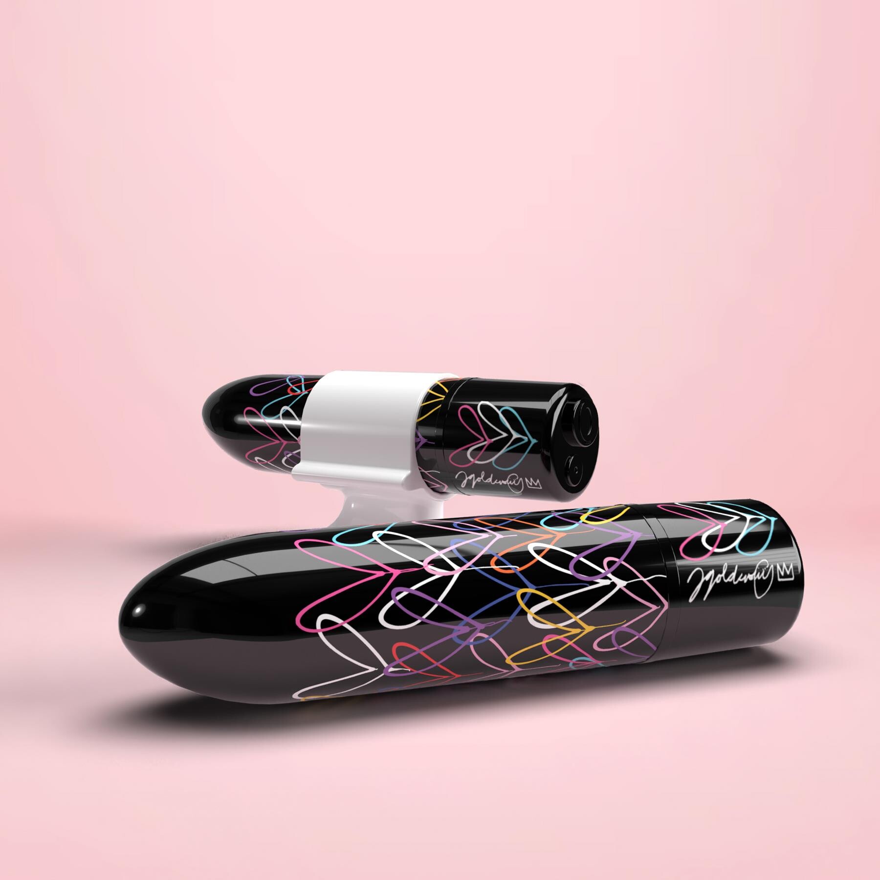 Screaming O Lovebuzz Super Powered Bullet - Product Shot and Product in Stand