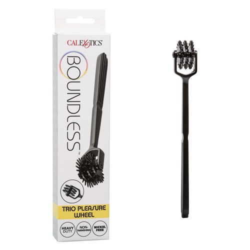Boundless Trio Pleasure Wheel - Product and Packaging