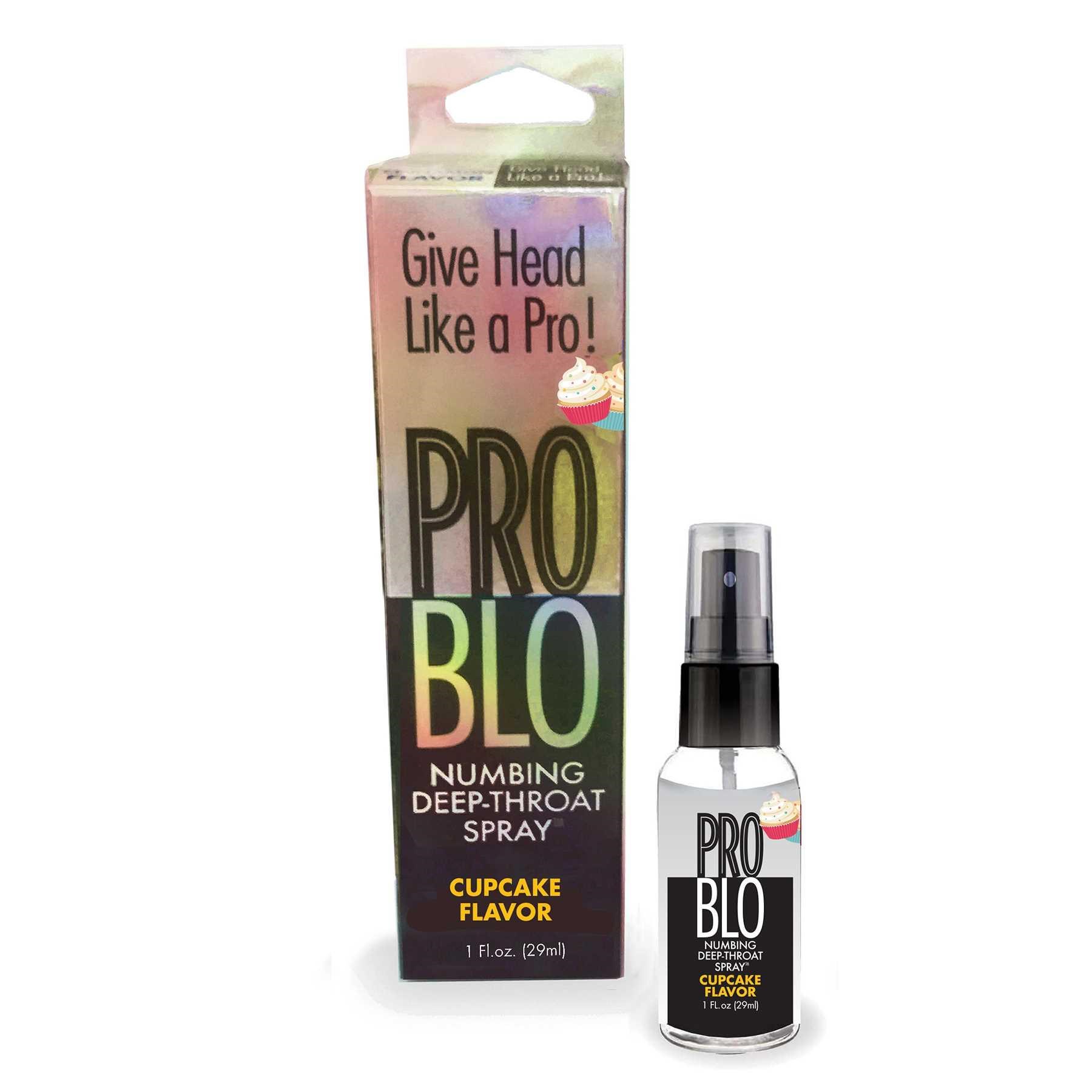Pro Blo Throat Numbing Spray -Cupcake