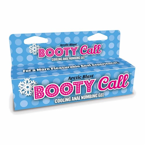 Booty Call Anal Numbing Gel, Arctic Blast box