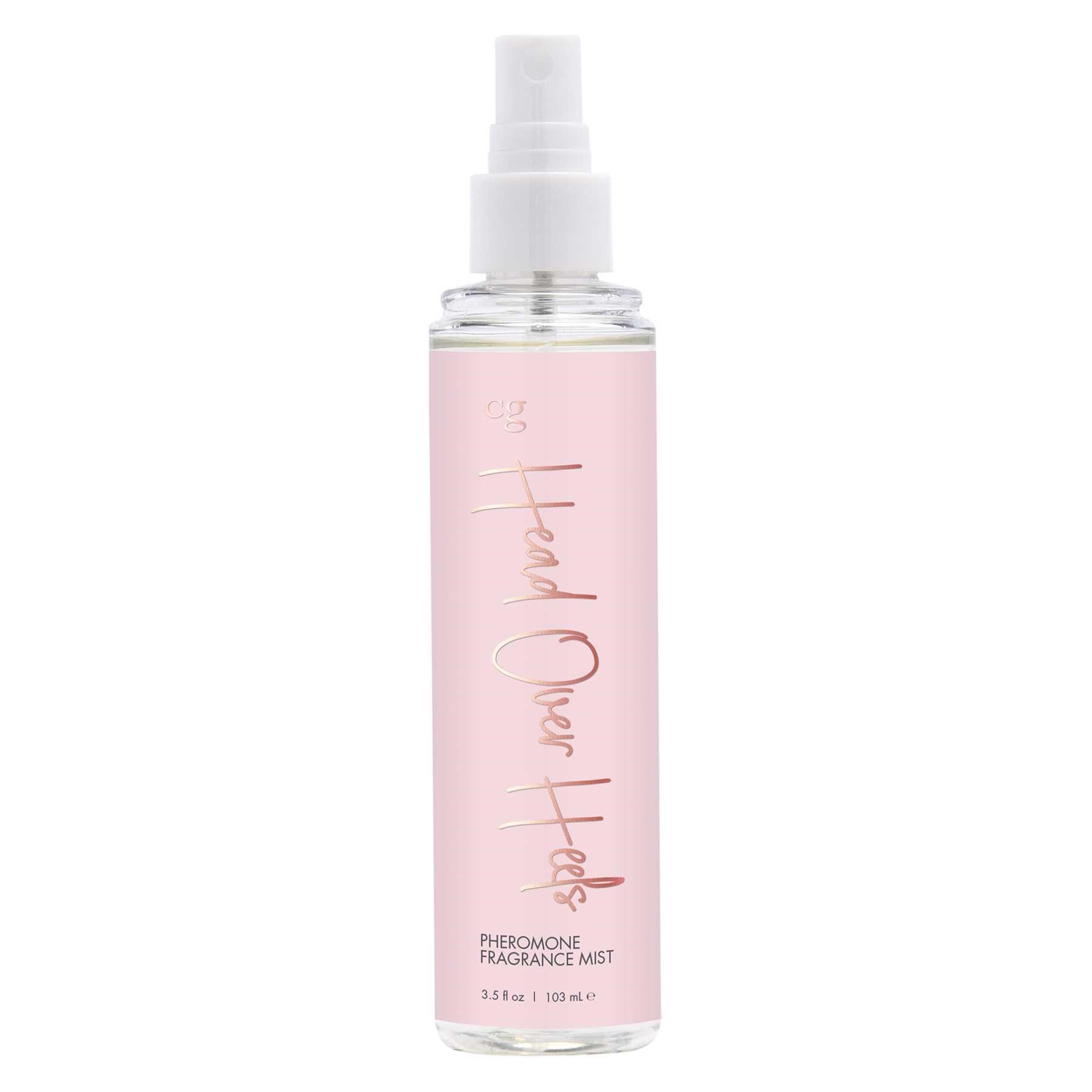 HEAD OVER HEELS MIST WITH PHEROMONES front of bottle