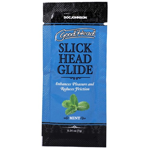 GoodHead - Slick Head Glide -mint front of package-  0.24 oz.