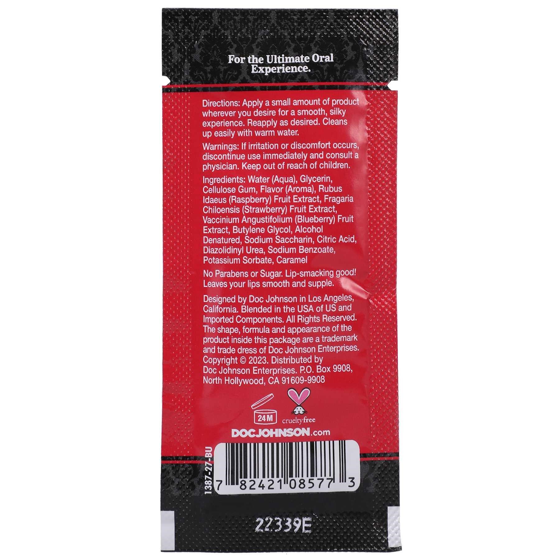 GoodHead - Oral Delight Gel - cherry -0.24 oz back