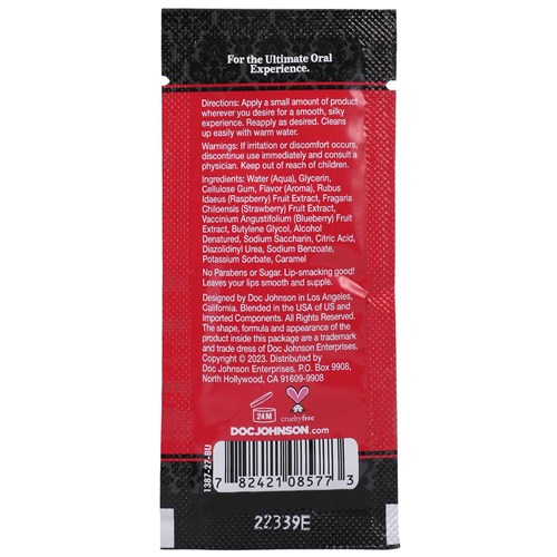 GoodHead - Oral Delight Gel - cherry -0.24 oz back