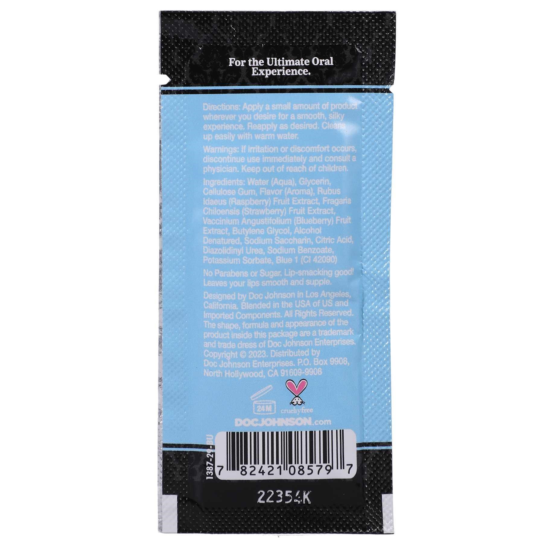 GoodHead - Oral Delight Gel -cotton candy -0.24 oz back