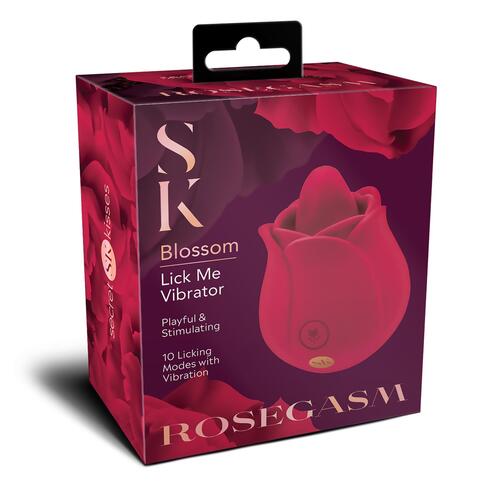 Rosegasm Rose Blossom Lick Me Massager - Packaging Shot