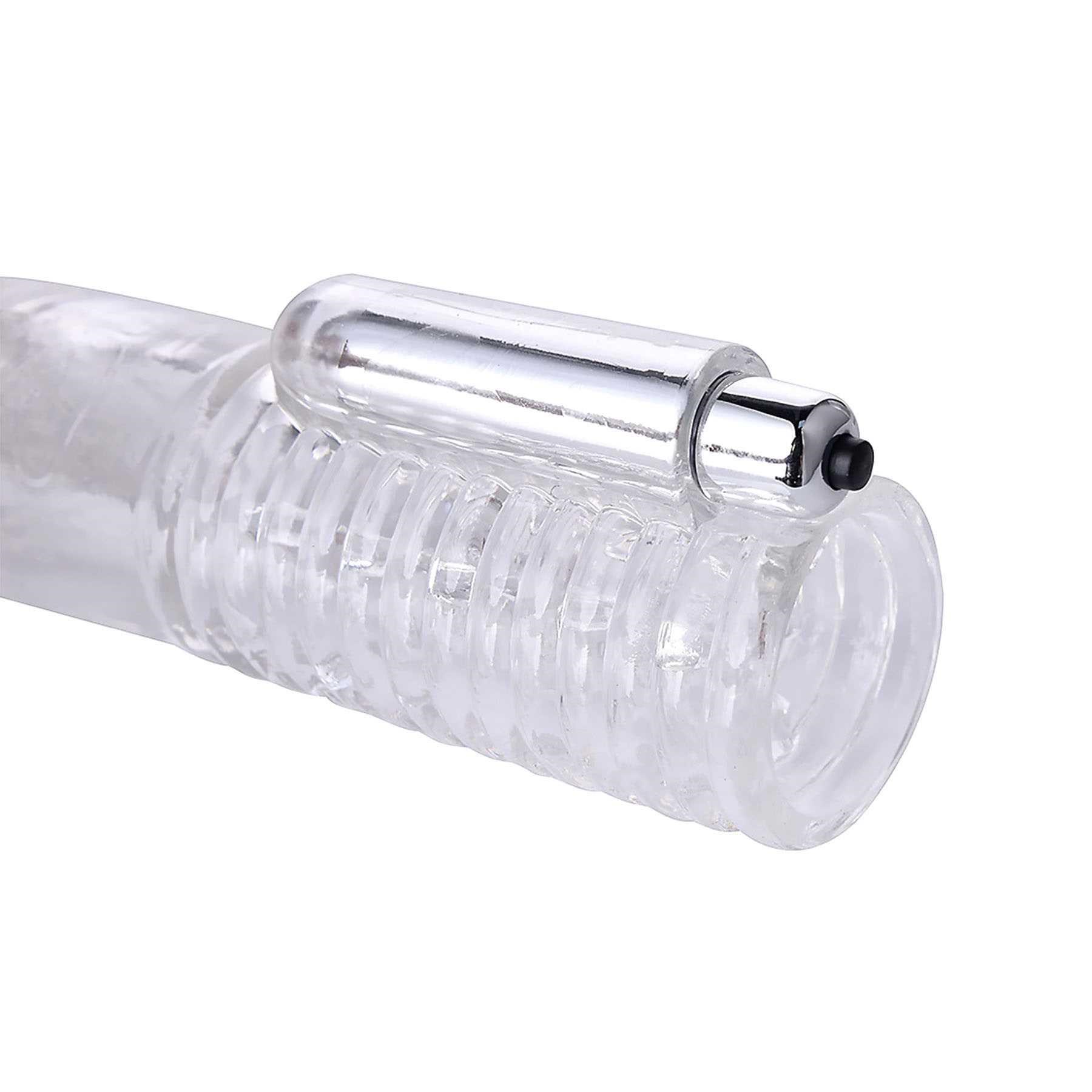 Duoplay Vibrating Docking Sleeve side view