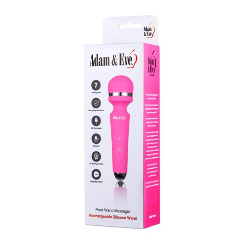 Adam & Eve Peak Wand Massager - Packaging