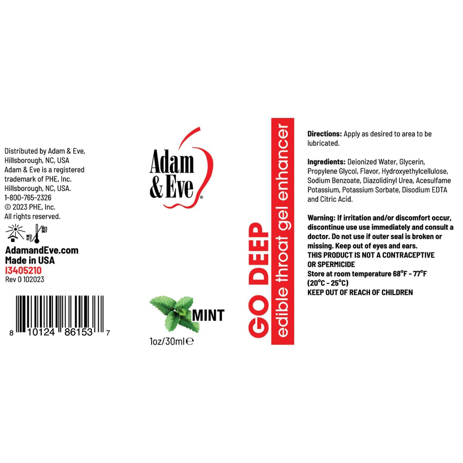 I340 Mint Go Deep label