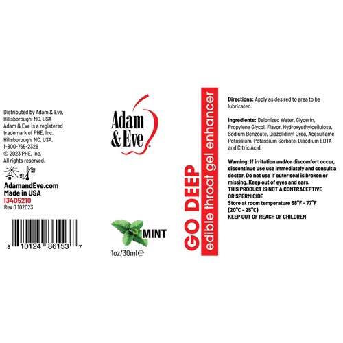 I340 Mint Go Deep label
