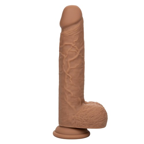 F*ck Stick Squirting and Vibrating Dildo- Product Shot #1 - Brown