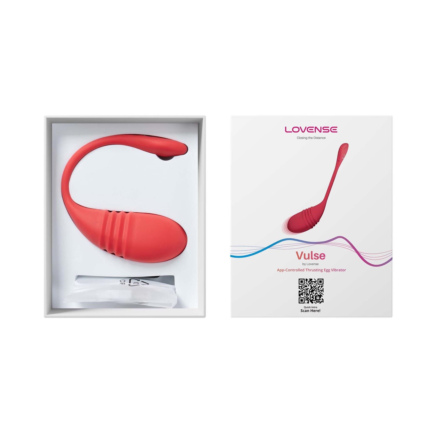 Lovense Vulse Bluetooth Thrusting Egg - Open Box