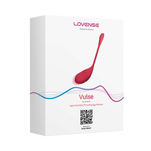 Lovense Vulse Bluetooth Thrusting Egg - Packaging