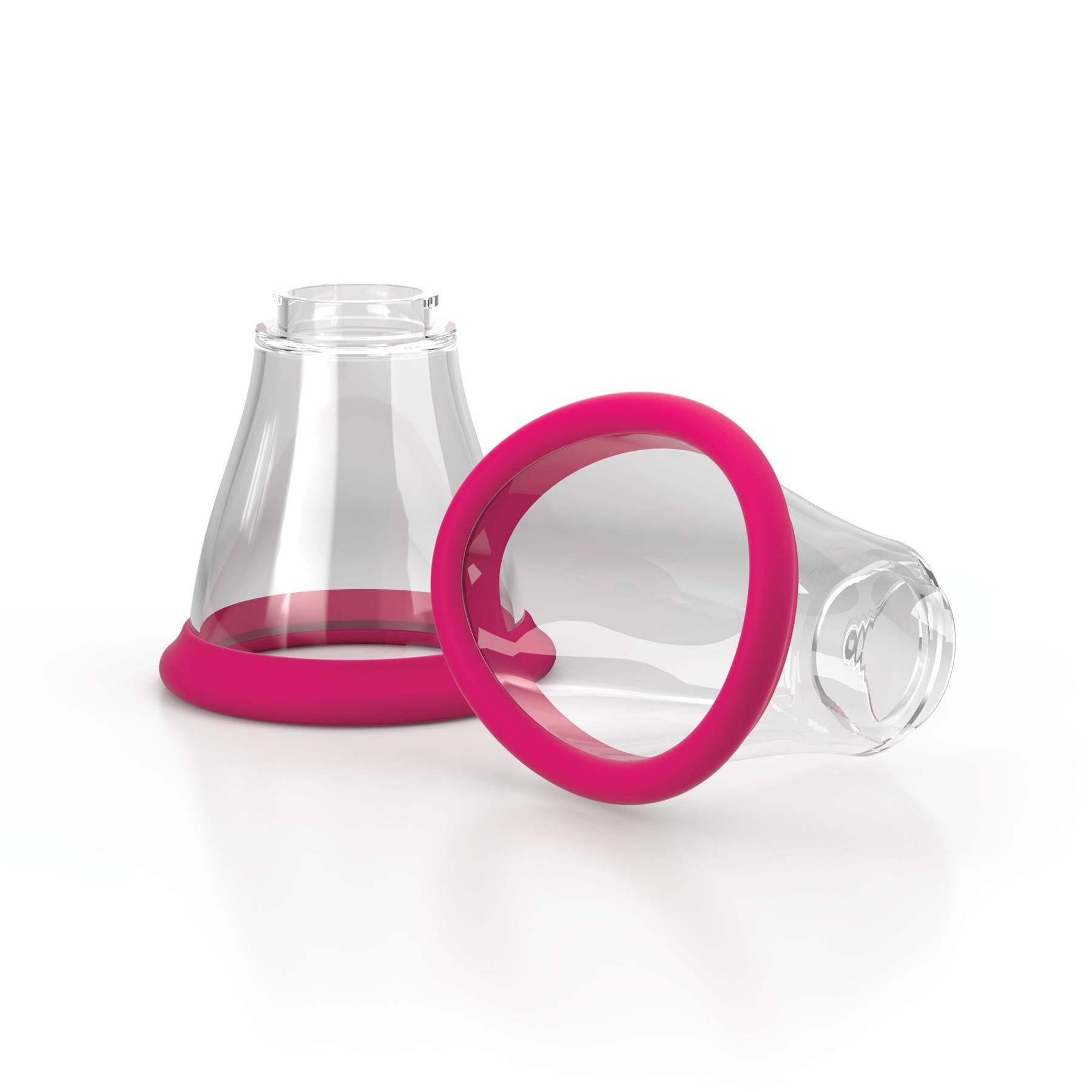 Jimmy Jane Apex Sucking, Licking and Vibrating Pussy Pump - 2 Different Sized Cups