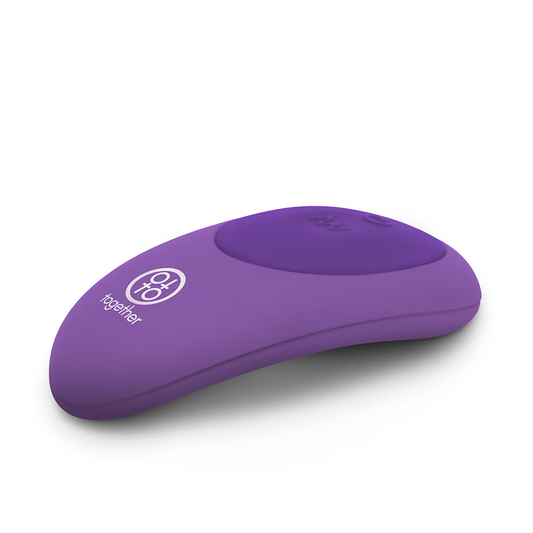 Together Toy Vibrating Double Dildo With Remote Control - Remote Control Shot