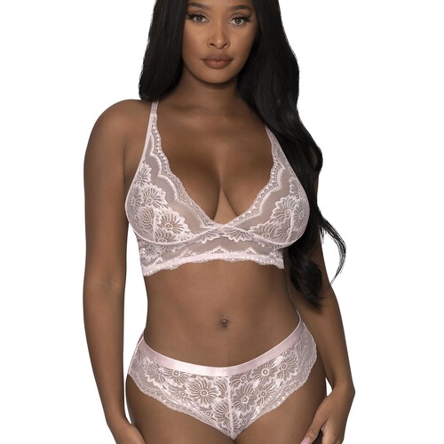 Seabreeze Strappy back Cami & short set o/s front cropped