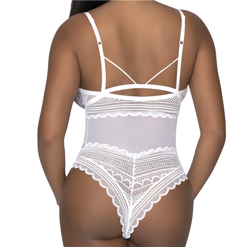 Modern Romance Cheeky teddy o/s back cropped