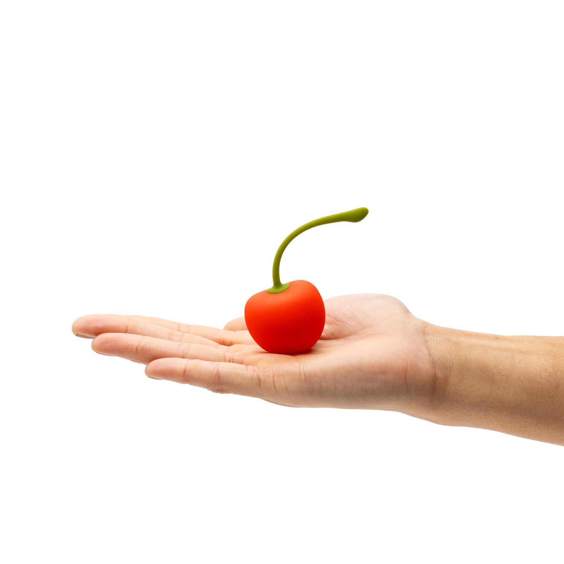 Emojibator Cherry Emoji Vibrator - Hand Shot #2