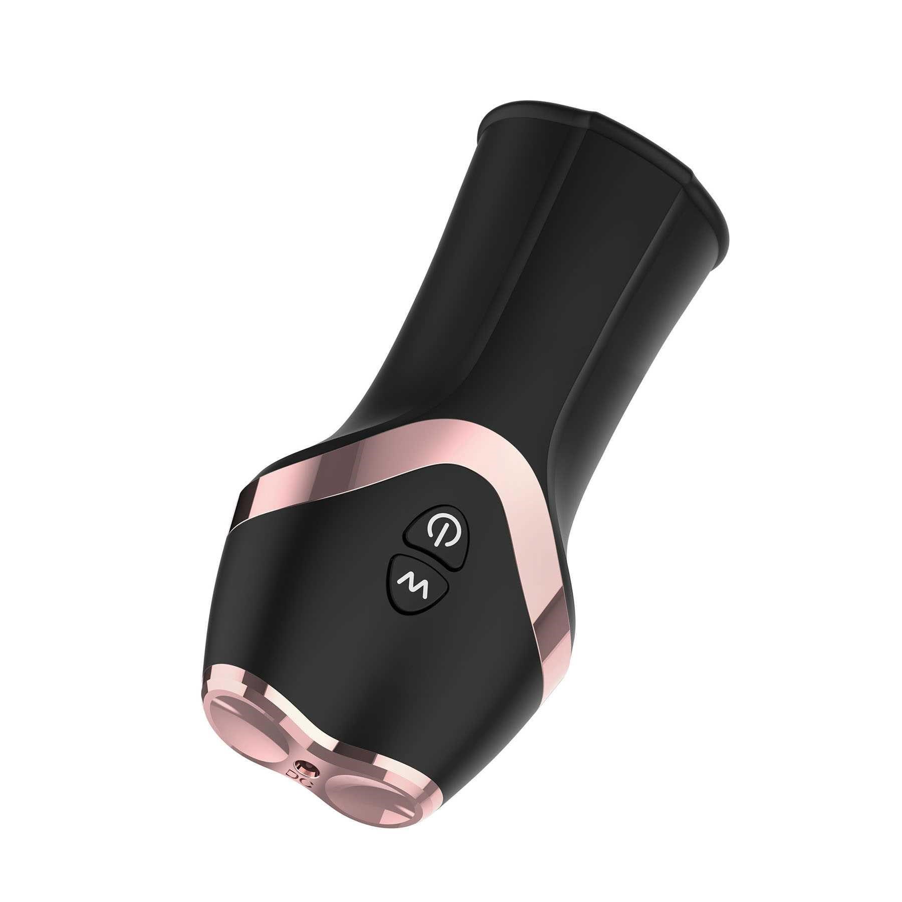 12X VIBRATING PLEASURE SLEEVE upward pointing