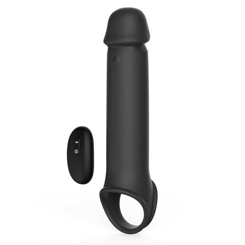 Adam's XL Vibrating Extension with remote control