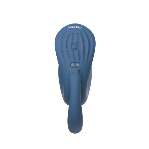 Adam & Eve Licking Vibrator With Remote Control - Product Shot