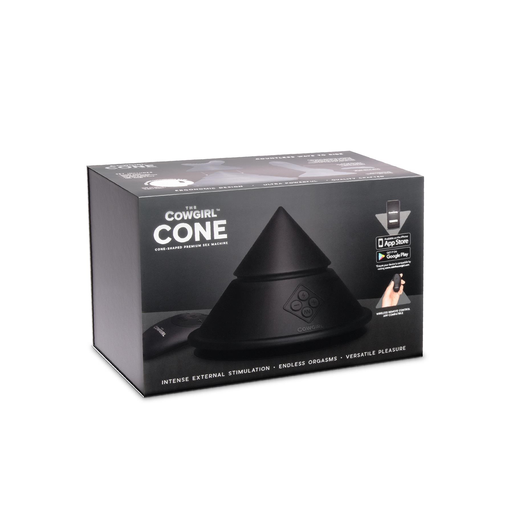 The Cowgirl Cone Sex Machine - Outer Packaging