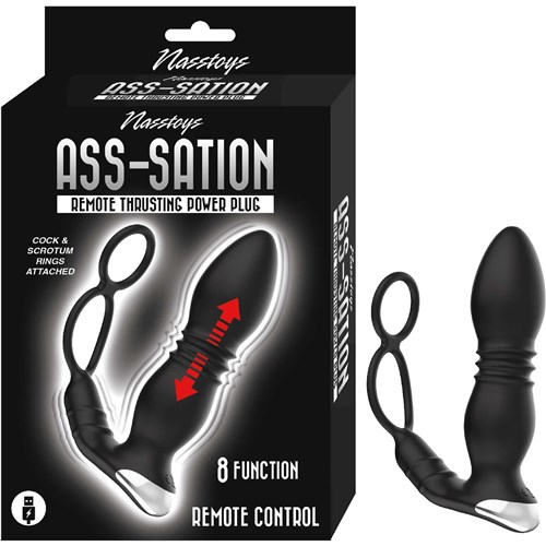 ASS-SATION REMOTE THRUSTING POWER PLUG box