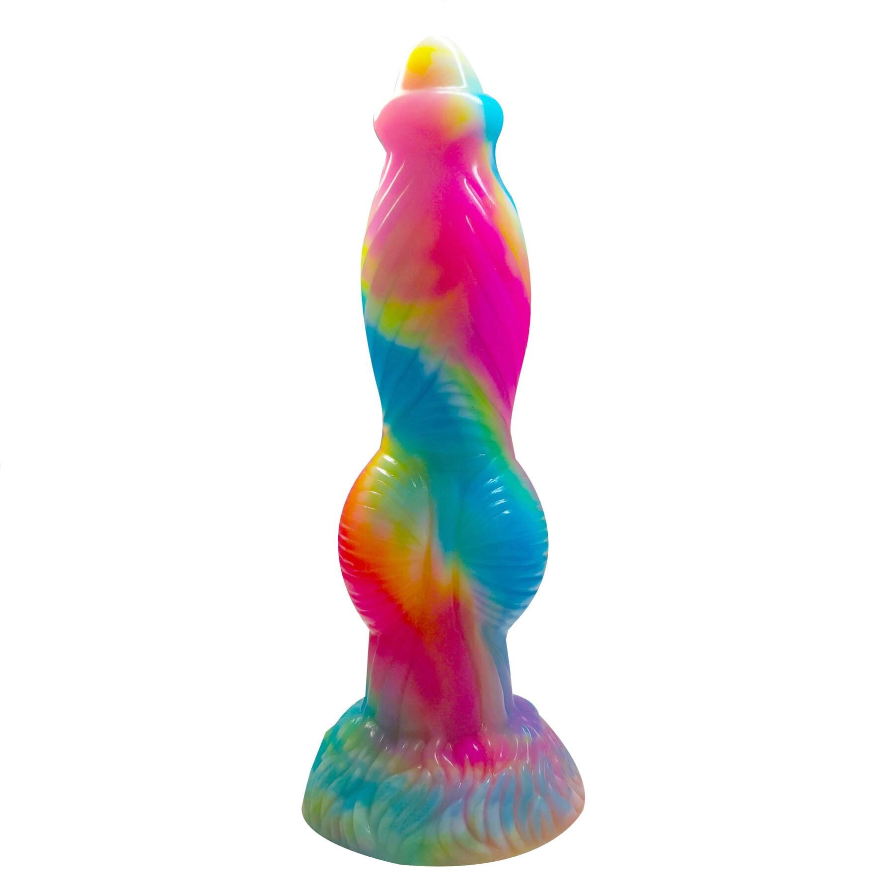 Twisted Unicorn Remote Control Thrusting Dildo - Product Shot