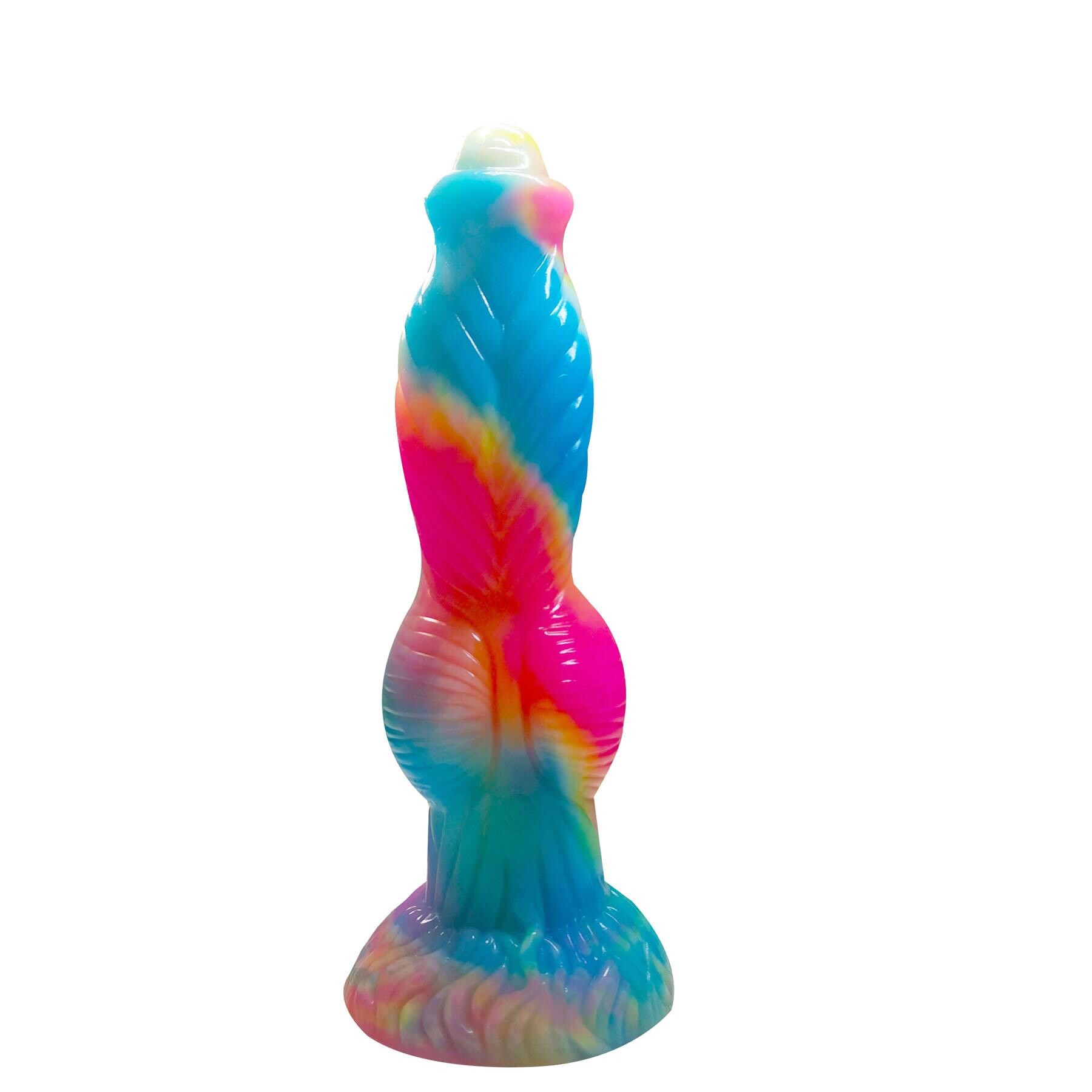 Twisted Unicorn Remote Control Thrusting Dildo - Product Shot