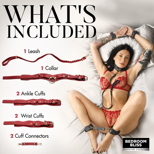 Bedroom Bliss Lover's Restraint Set - What's Included