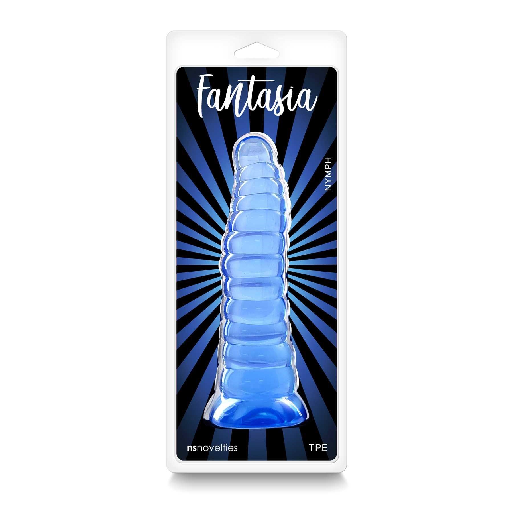 Fantasia Nymph Dildo blue box