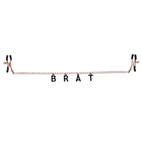 S&M Brat Charmed Nipple Clamps - Product Shot