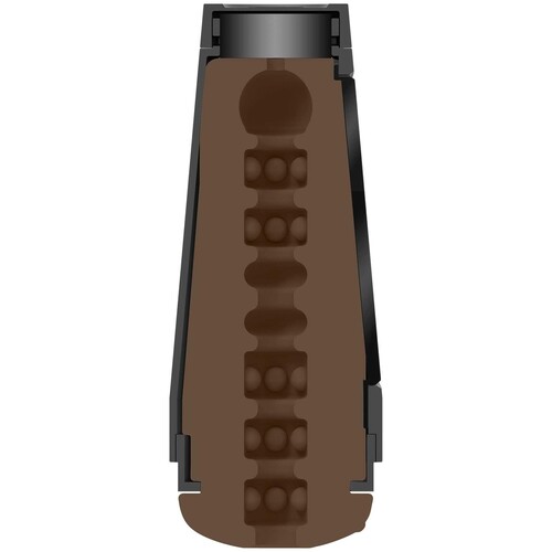 Main Squeeze The Original Stroker cross section of tunnel chocolate