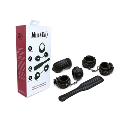 Eve's Fetish Dreams Beginner Bondage Set - Product and Packaging